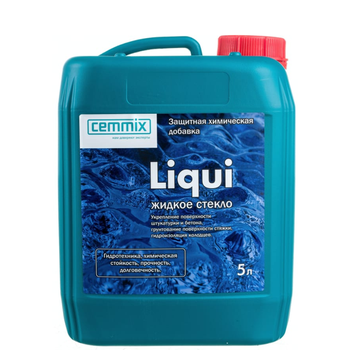 Жидкое стекло 5л LIQUL CEMMIX